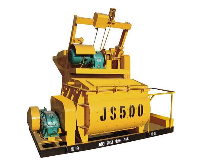 JS500 compulsory concrete mixer